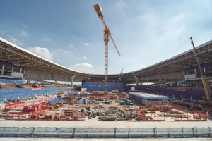 苏媒:南京首座专业球场全面进入主体结构施工阶段,预计明年投用