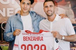 罗马诺:摩纳哥与18岁新星萨弗尼·本扎哈完成续约
