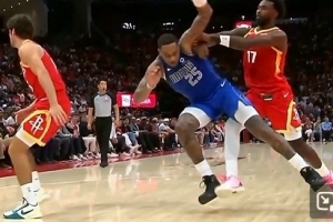 NBA官方:经联盟办公室审查 伊森推翻PJ二级恶犯降为一级恶犯!